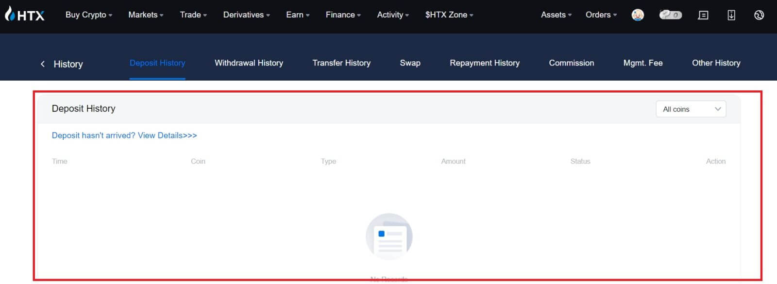 كيفية فتح حساب وإيداع في HTX