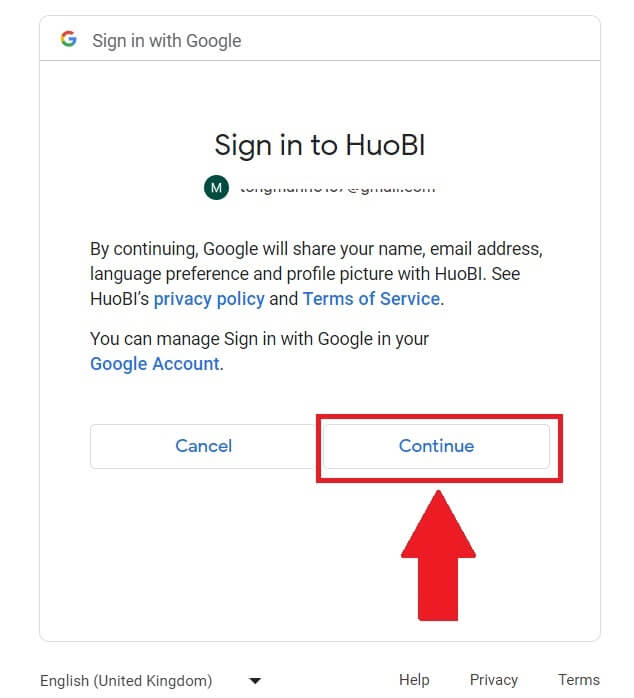 How to Register Account on HTX