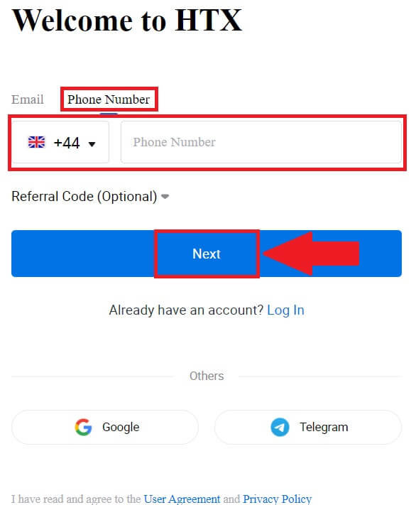 Unsaon Pagparehistro ug Pag-login sa Account sa HTX Unsaon Pagparehistro ug Pag-login sa Account sa HTX