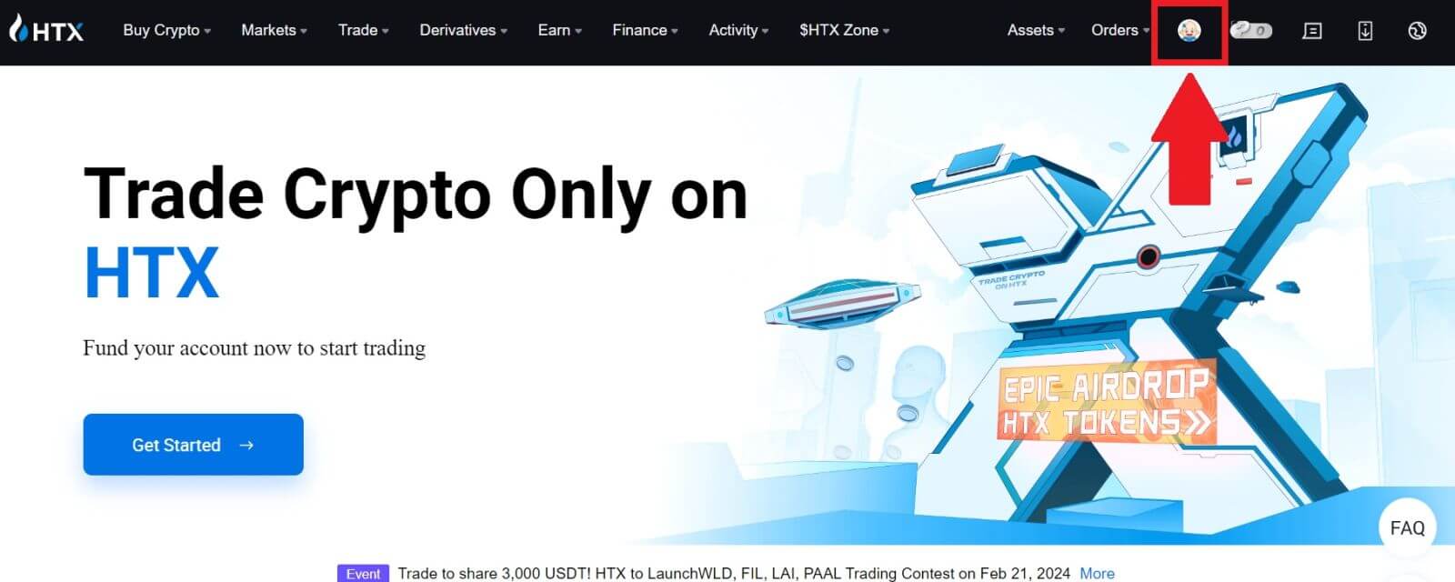 How to Sign in and Withdraw from HTX How to Sign in and Withdraw from HTX