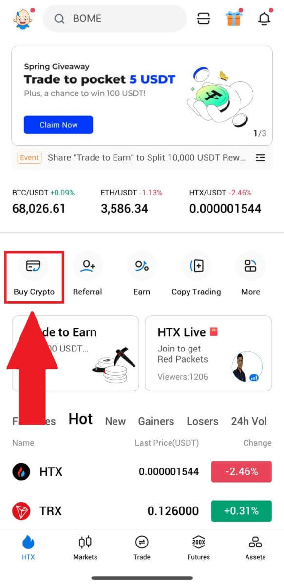 How to Sign in and Withdraw from HTX How to Sign in and Withdraw from HTX