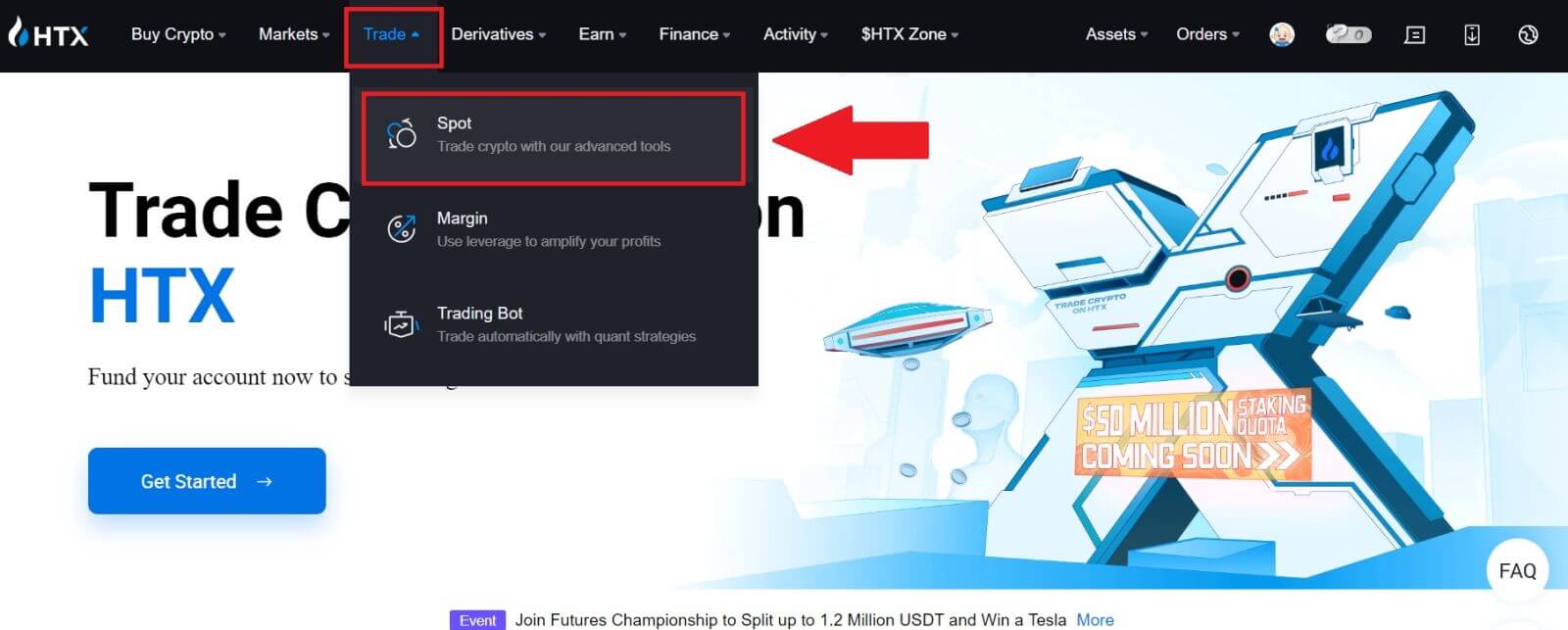 Jak obchodovat s kryptoměnami a vybírat z HTX