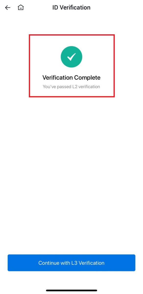 Account verifiëren op HTX Account verifiëren op HTX